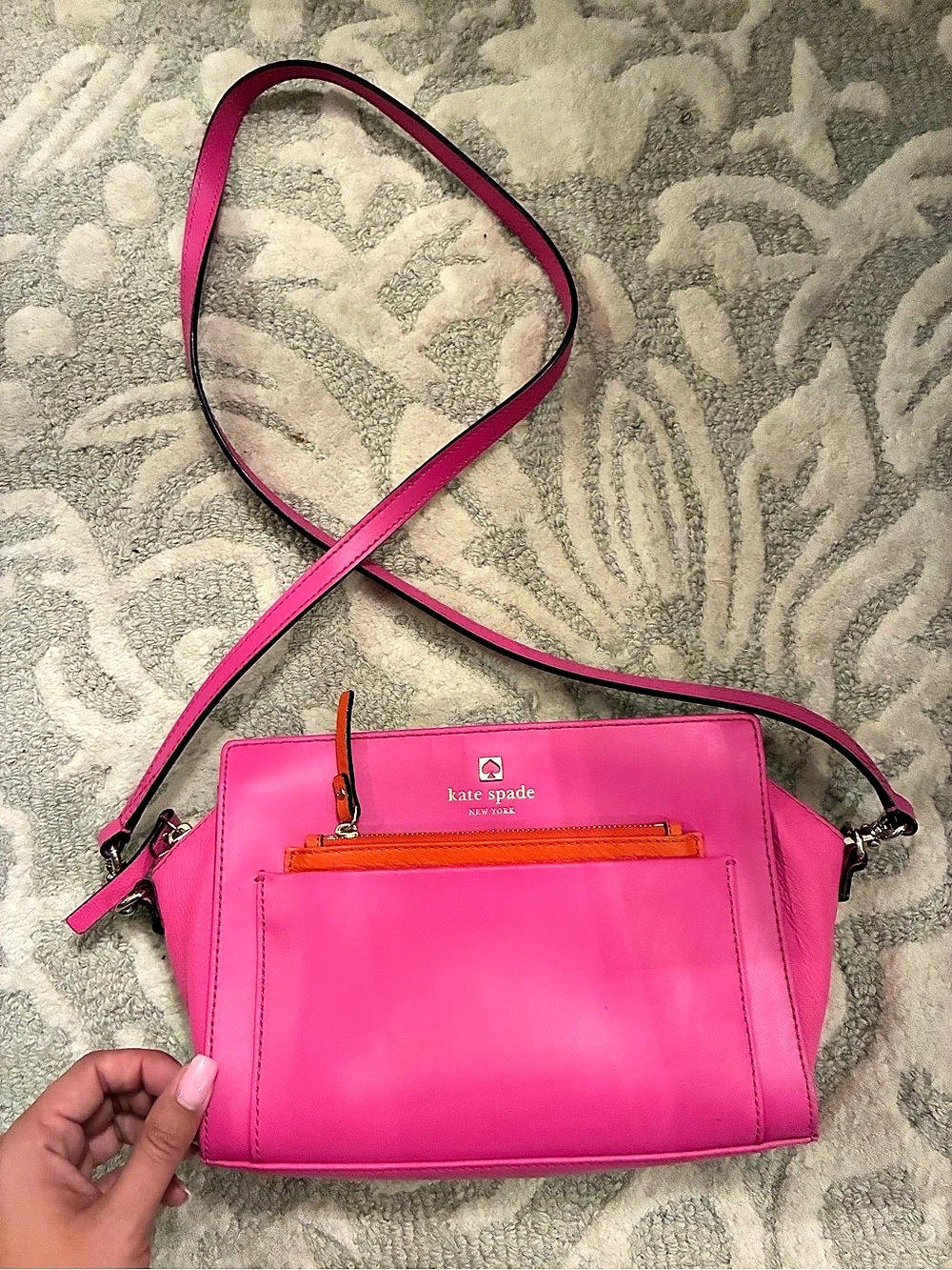 Kate Spade Crossbody Bag in Pink/Orange